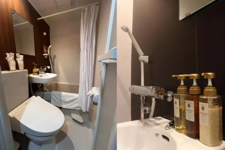 Bathroom at Lucky NAMBA 大阪難波 なんば in Osaka