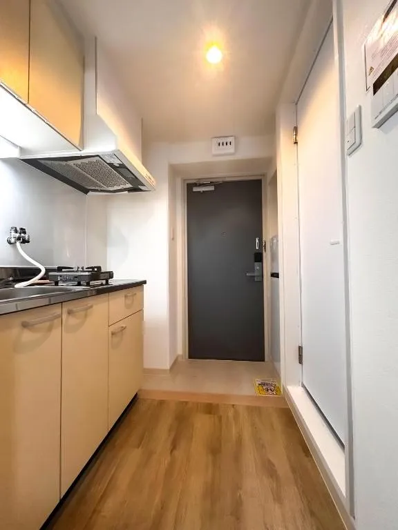 Kitchen area at Lucky NAMBA 大阪難波 なんば in Osaka