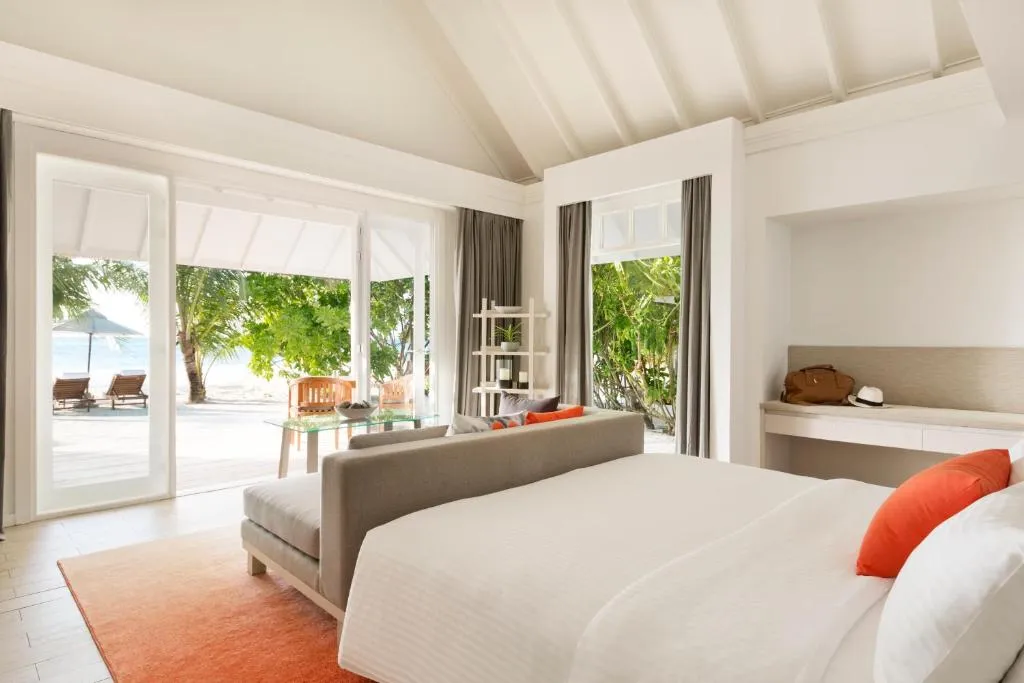 Chambre dans une Villa de Plage au LUX* South Ari Atoll Resort & Villas