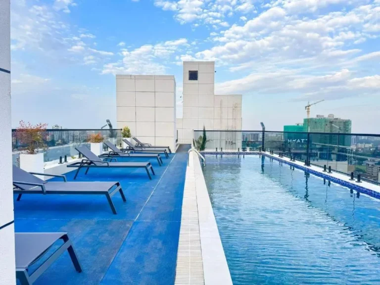 Luxury 1 Bedroom en Misty Springs en el área GTC, Nairobi - Rooftop Lounge