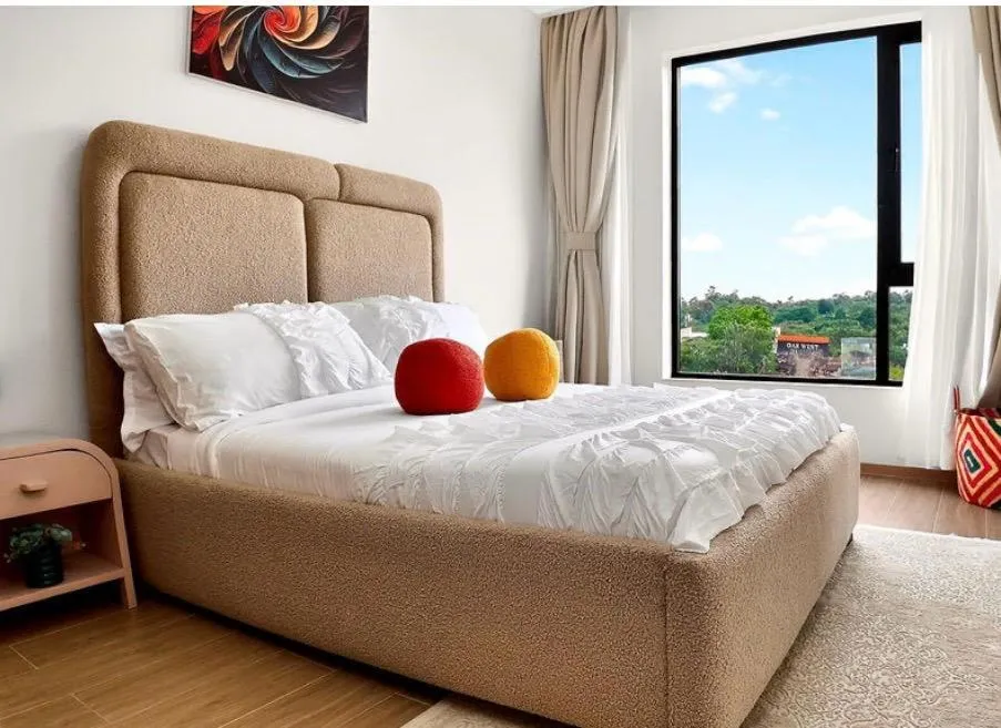 Another stylish bedroom view at Luxury 1BR Westlands, Nairobi
