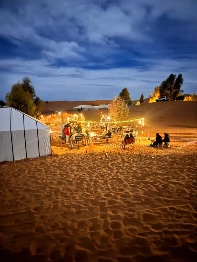 Luxury oussaid camp