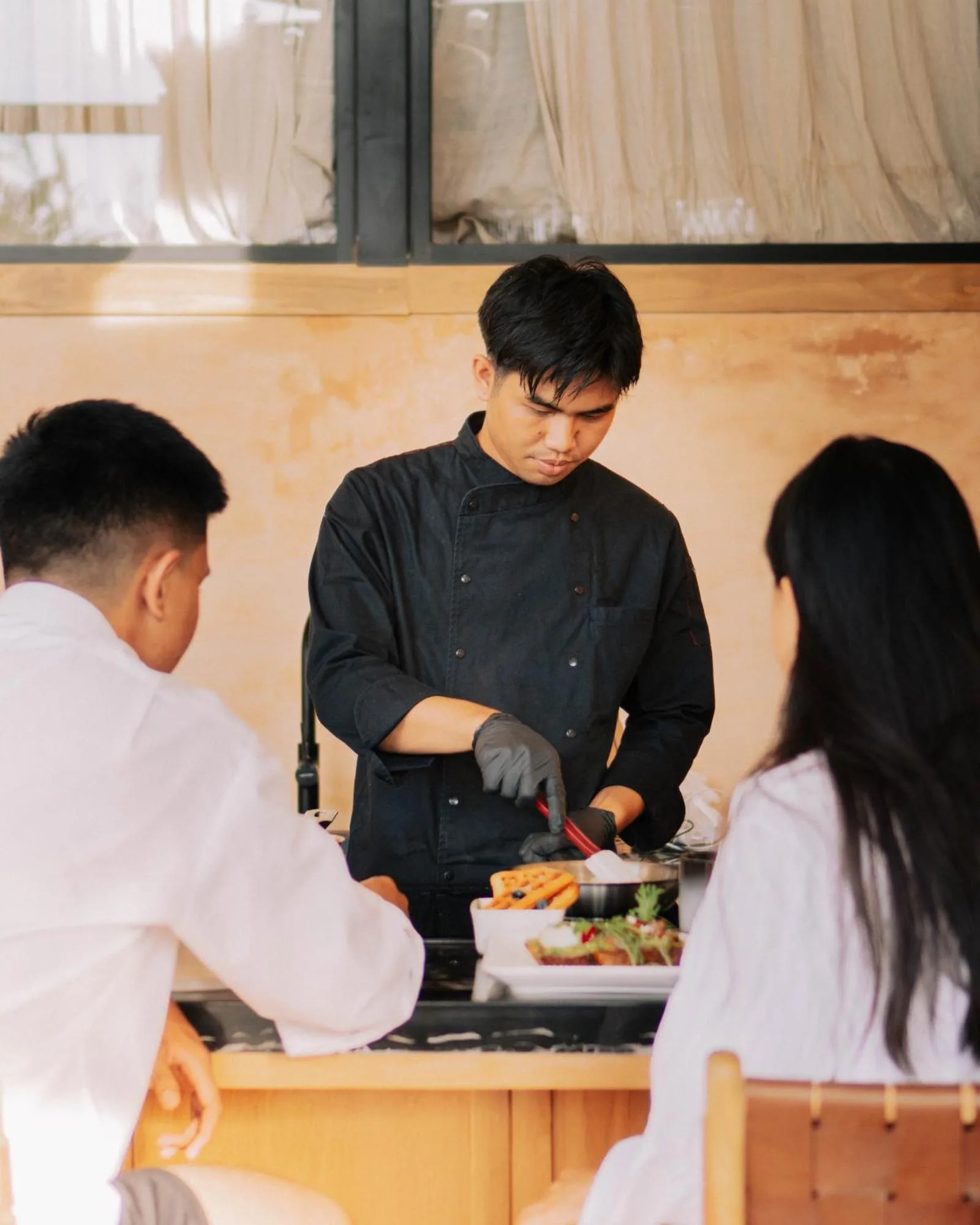 Magical Jungle Resort chef preparing gourmet meal