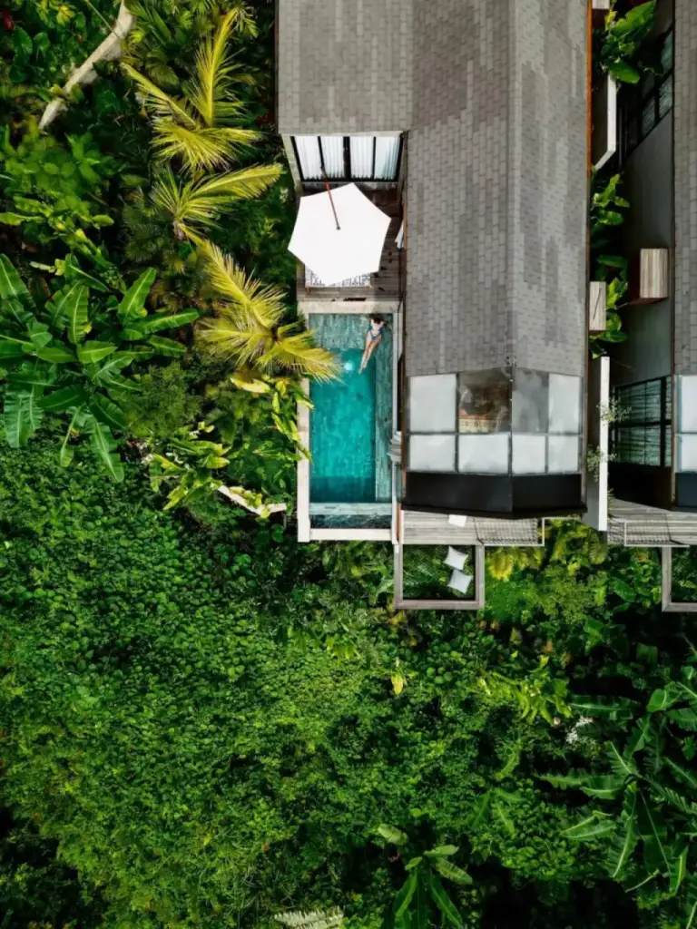 Magical Jungle Resort poolside view