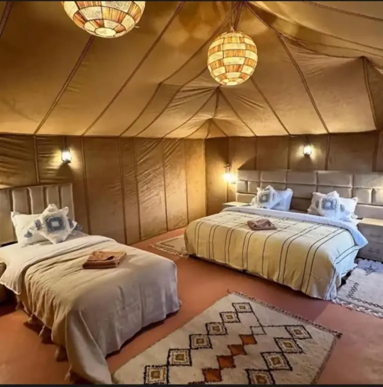 Tienda de diseño elegante en Magnificent Luxury Camp
