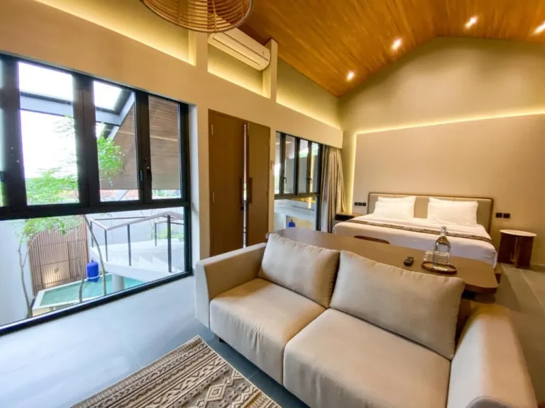 Living space in Mahitala Villa Bandung