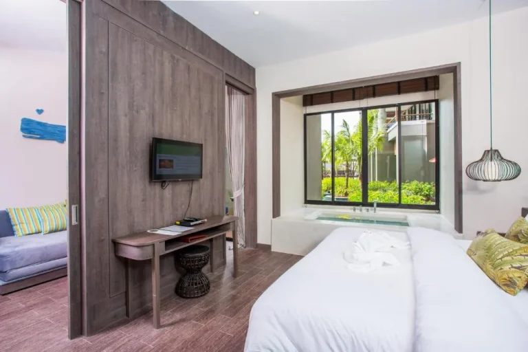 Interior view of a guestroom at Mai Holiday by Mai Khaolak