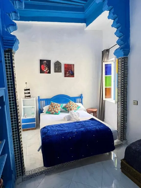 maison bleu hajja