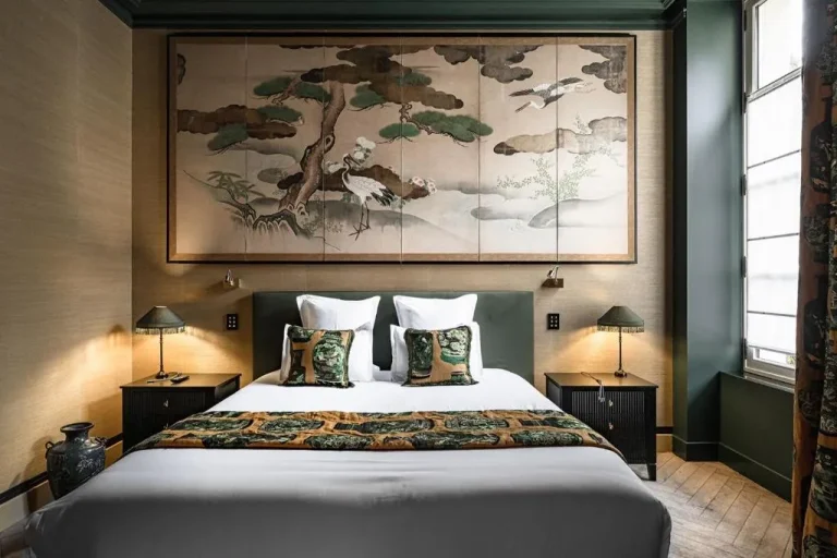 Deluxe-Zimmer mit Kunstwerk im Maison Maubreuil in Nantes
