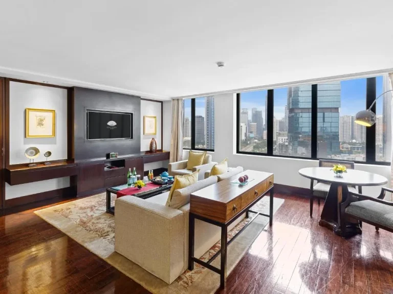 Área de estar en suite en Mandarin Oriental, Jakarta