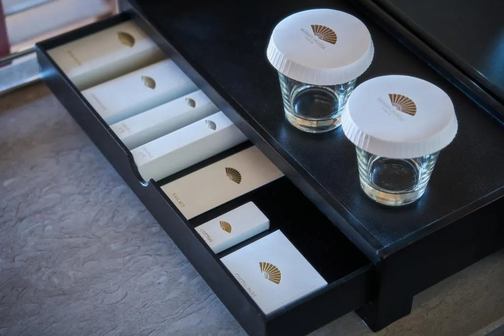 Cajón de servicios en Mandarin Oriental, Tokyo
