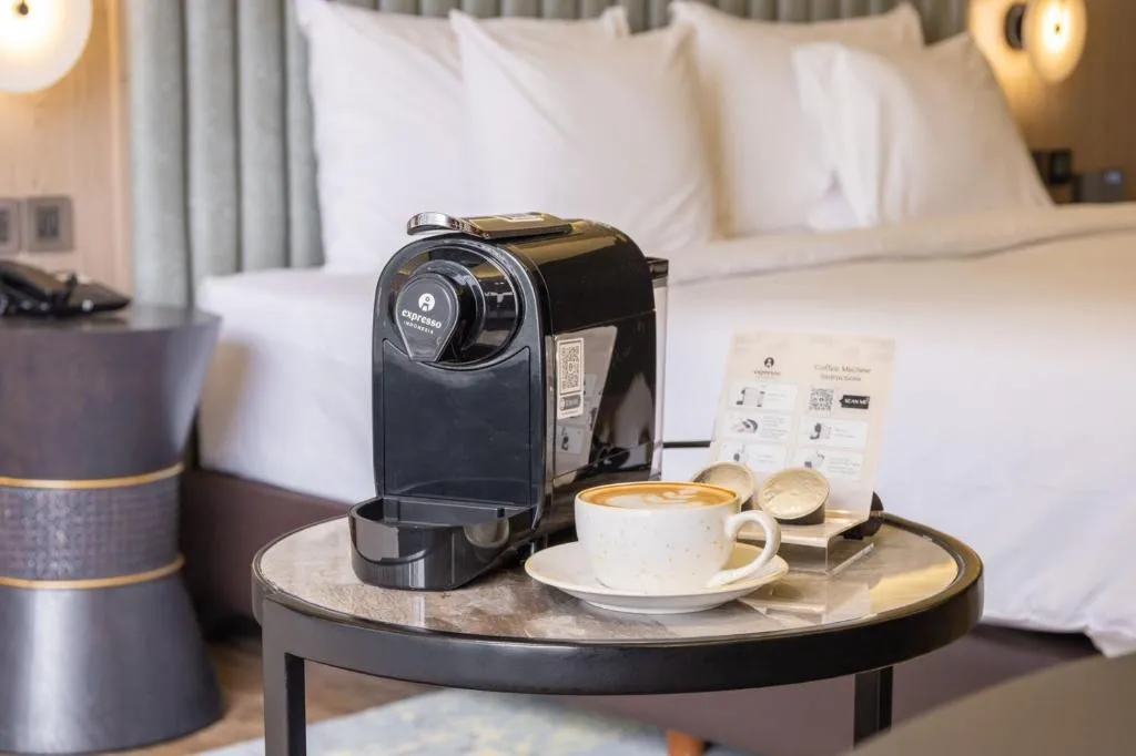 Coffee machine in a room at Mangkuluhur ARTOTEL SUITES