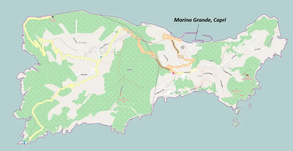 Marina Grande in Capri