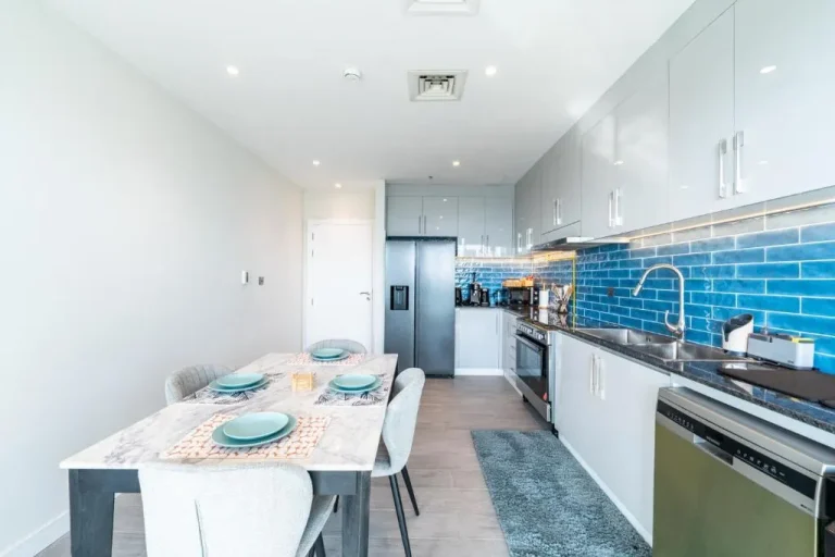 Kitchen area in Marina Luxury 5 Bedroom & Private Pool in Dubai