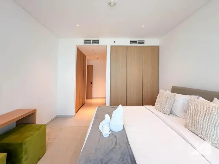 Marquise Square Große 2-Schlafzimmer-Wohnung mit Balkon in Business Bay Dubai - Zweites Schlafzimmer