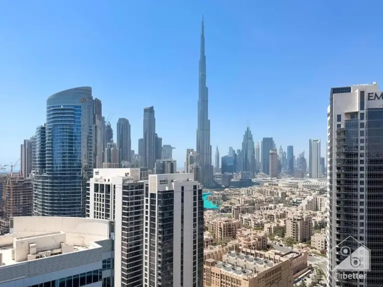 Marquise Square Große 2-Schlafzimmer-Wohnung mit Balkon in Business Bay Dubai - Stadtlandschaft