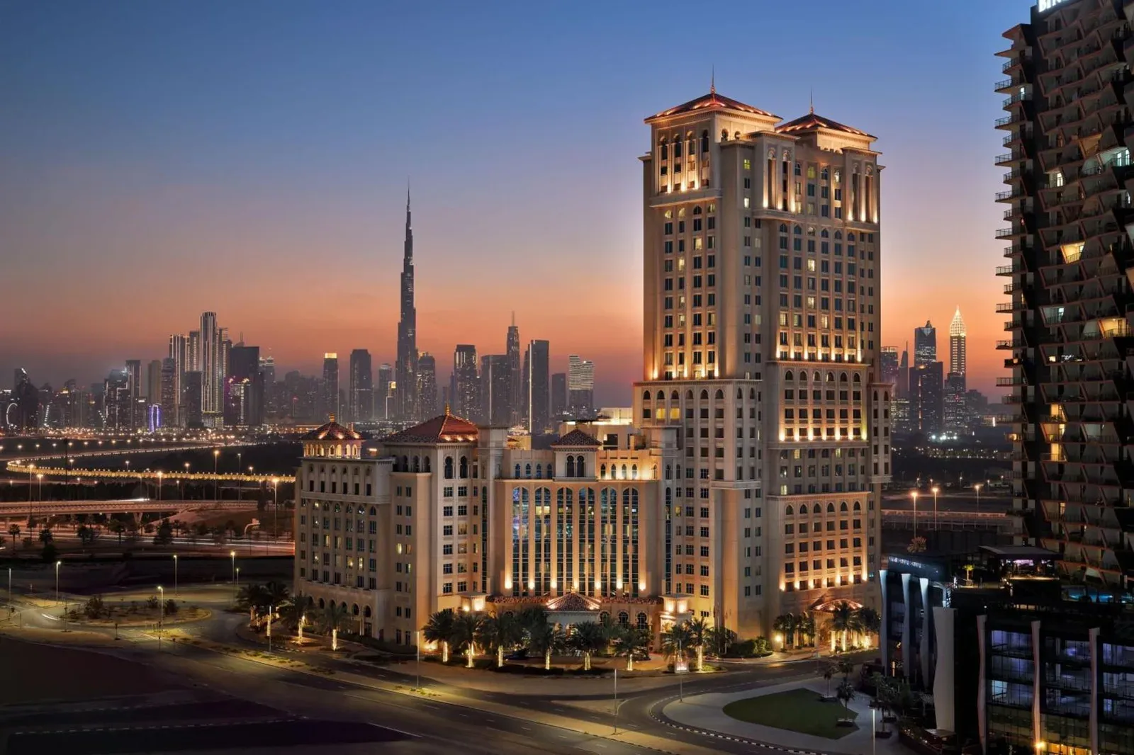 Vista exterior de Marriott Executive Apartments Al Jaddaf, Dubai