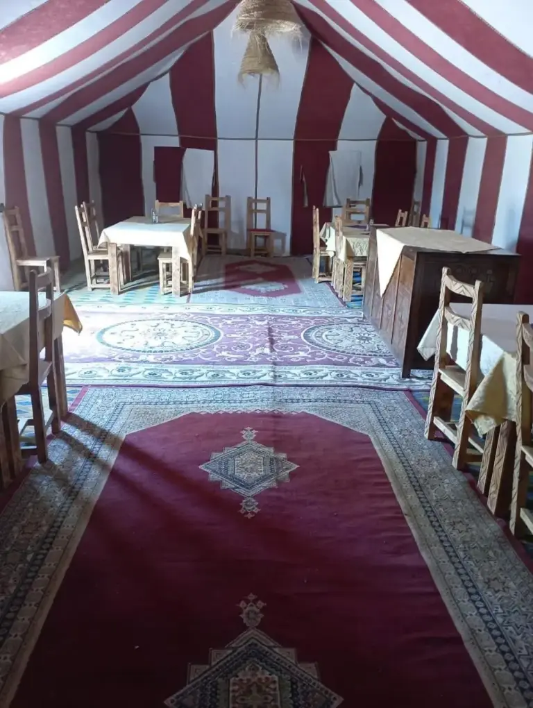 Ein weiterer Speisebereich im Mars Desert Camp, Merzouga