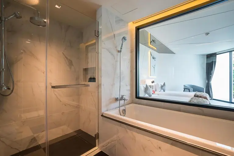 Badezimmer im Mera Mare Pattaya