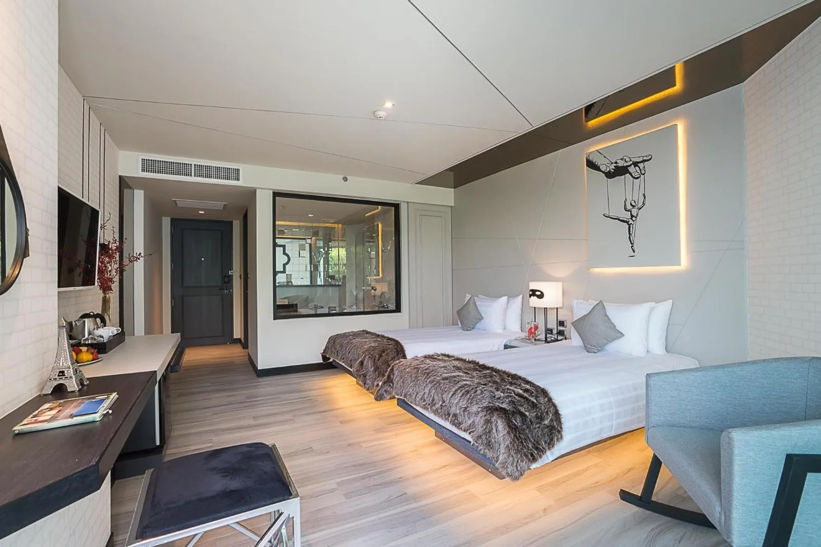 Zweibettzimmer im Mera Mare Pattaya