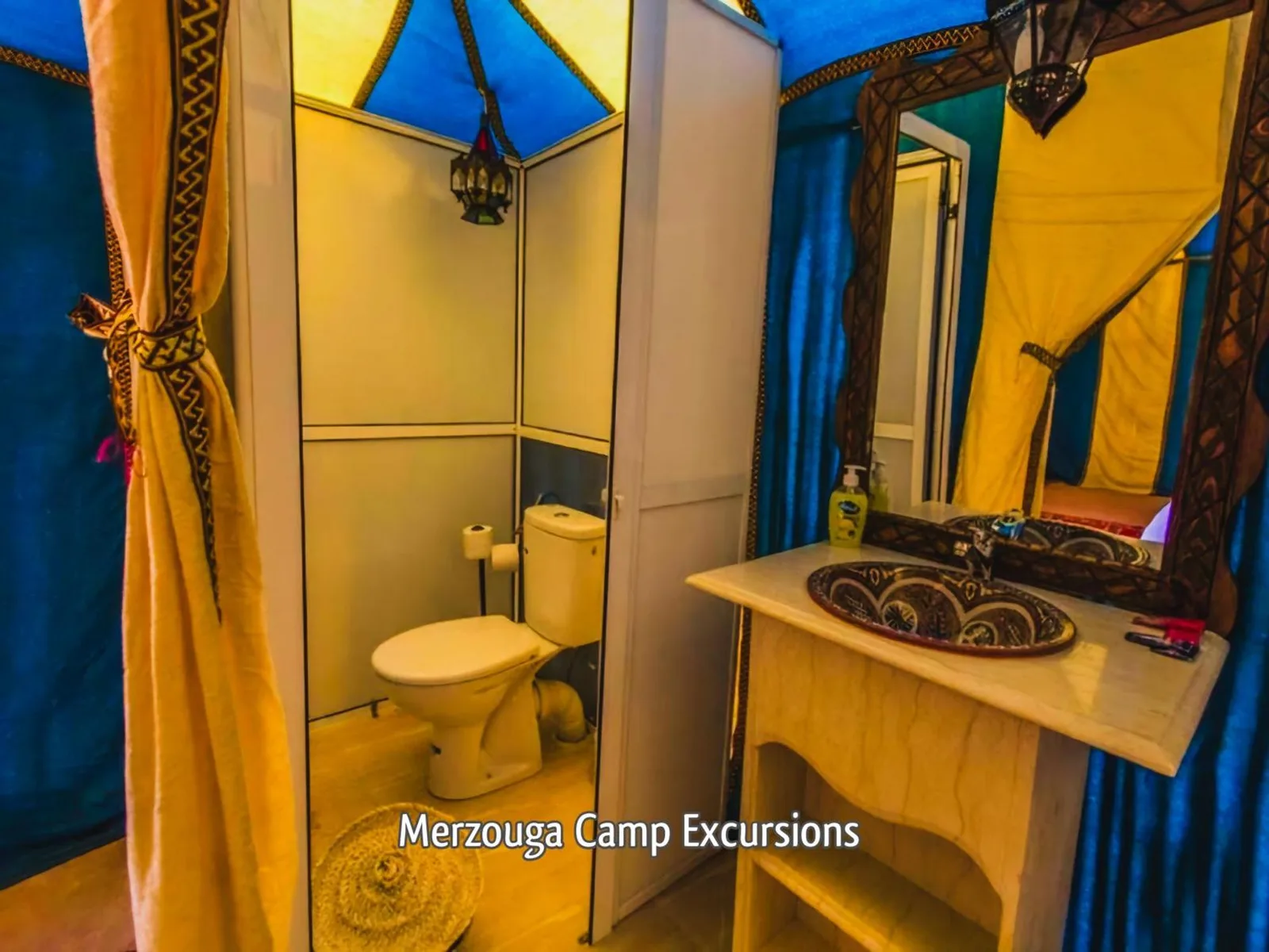 Bathroom at Merzouga Camp Excursions