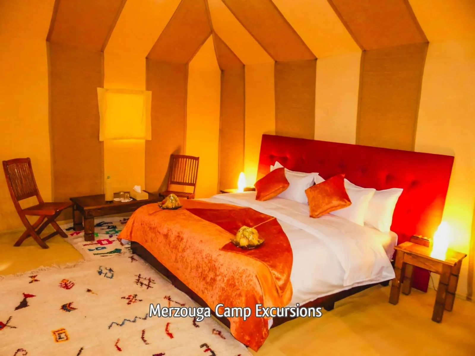 Deluxe suite at Merzouga Camp Excursions