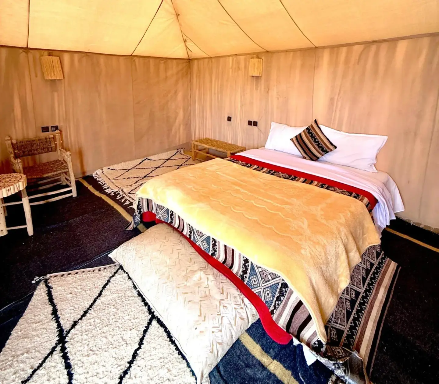 Standard-Zeltzimmer im Merzouga Exclusive Camp in Merzouga, Marokko