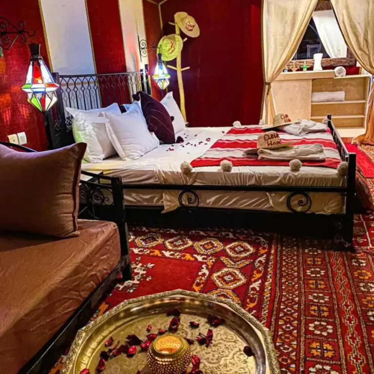 Double room at Merzouga Heart Camp