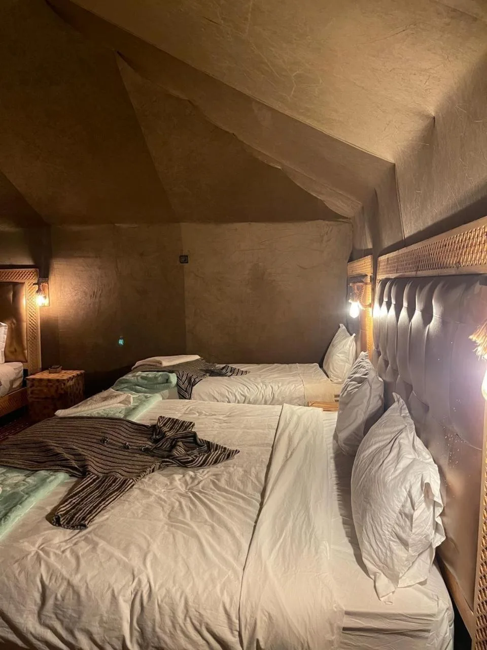 Espace nuit au Merzouga Luxury Dunes Camp