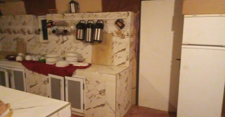 Kitchen area at Merzouga Luxury Magic Nights