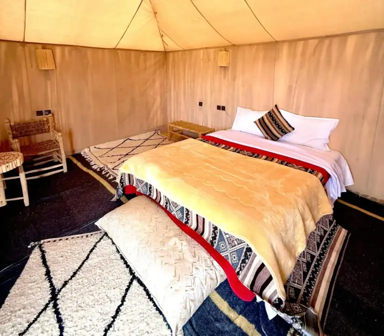 Zweibett-Zeltzimmer im Merzouga Luxury Tents & Activities in Merzouga