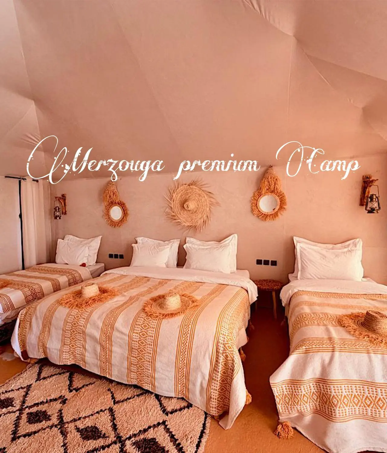 Chambre familiale au Merzouga Premium Camp