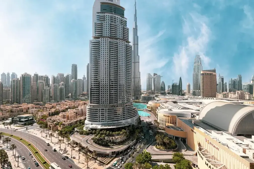 Moderno y Elegante Apartamento de 2 Habitaciones con Vista al Burj Khalifa