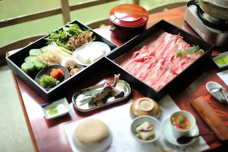 Cena kaiseki en Momijiya Annex en Kyoto