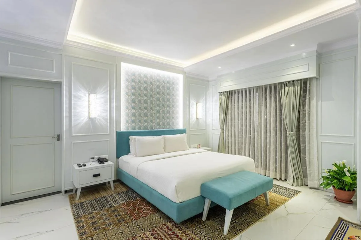 Mount Kailash Resort Deluxe Room with modern decor