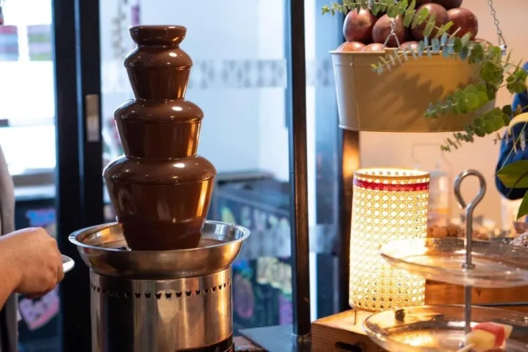 Chocolate fountain at Mövenpick Hotel Sukhumvit 15 Bangkok