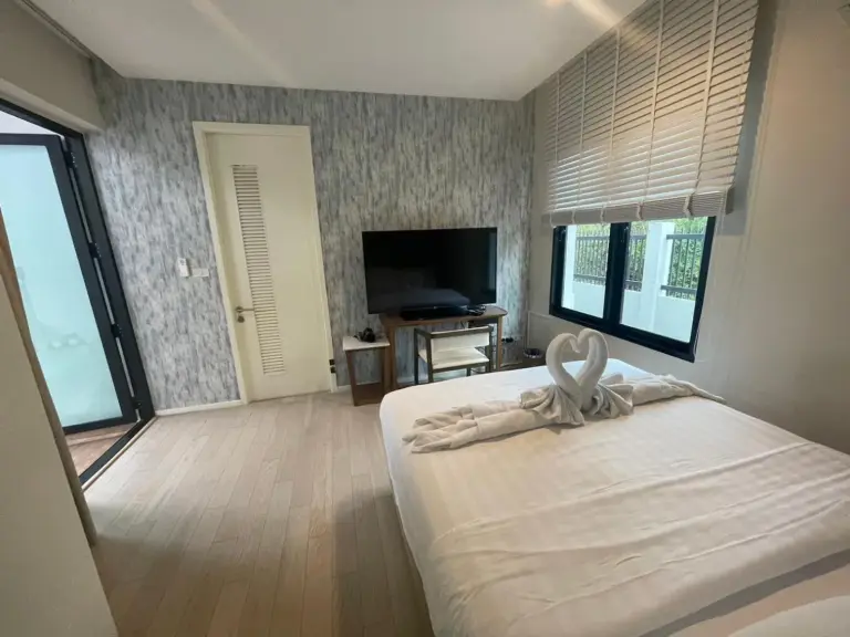 Movenpick Pool Villa cozy bedroom interior
