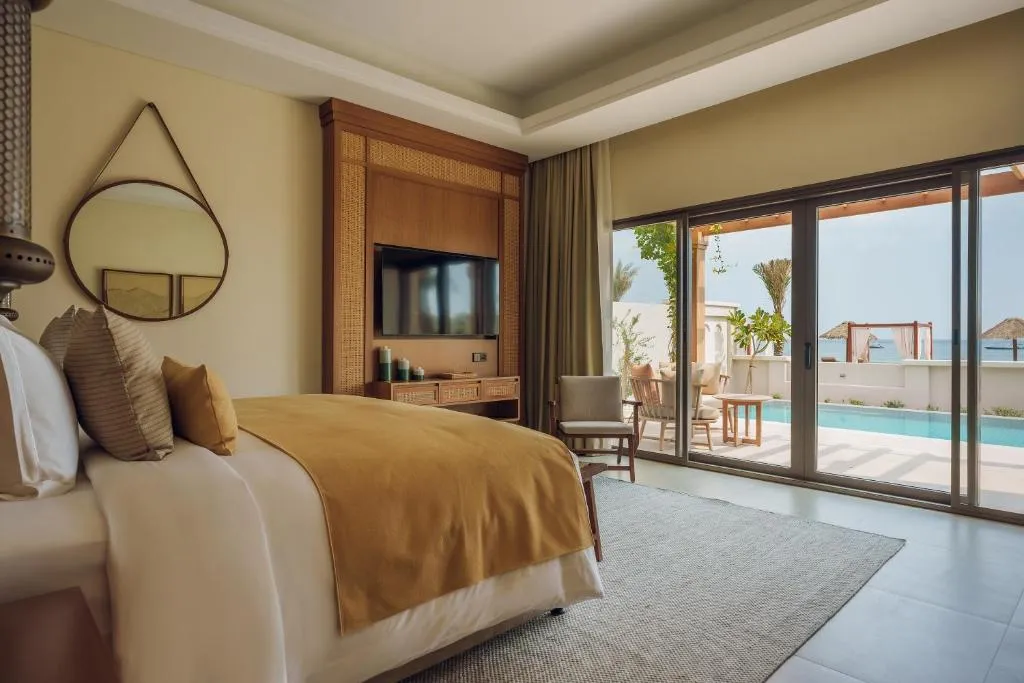 Bedroom view in Naama Beach Villas & Spa