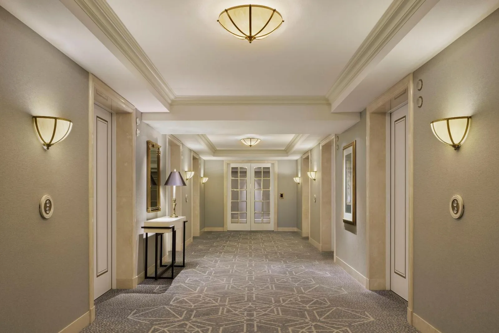 Hallway in Nagoya Marriott Associa Hotel