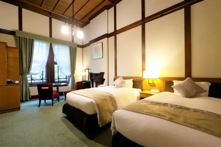 Comfortable twin room in Nara Hotel