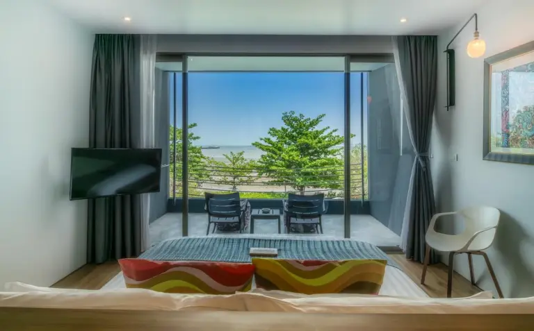Deluxe Room mit Meerblick im Navana Nature Escape