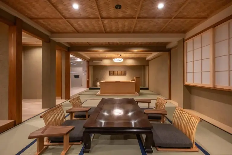 Chambre traditionnelle à Nazuna Kyoto Nishi Honganji