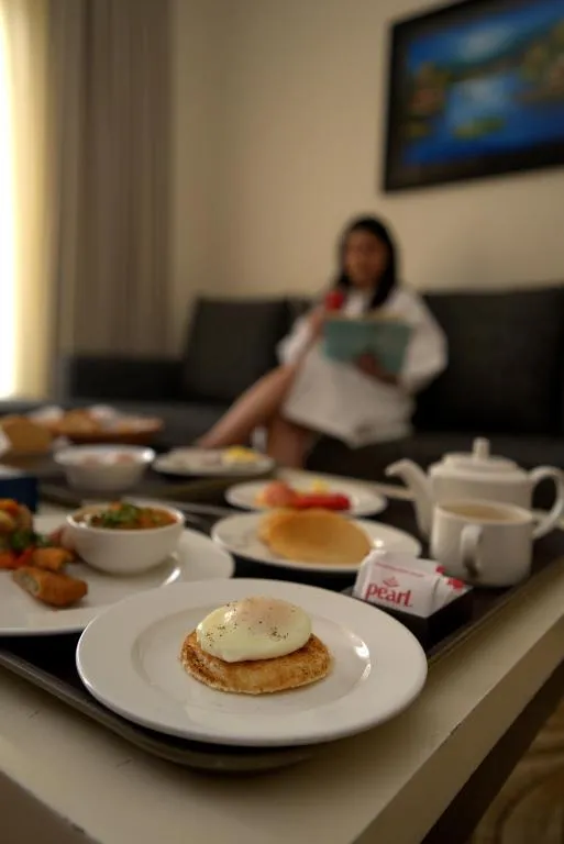 Nepalirika Hotel Biratchowk room service breakfast