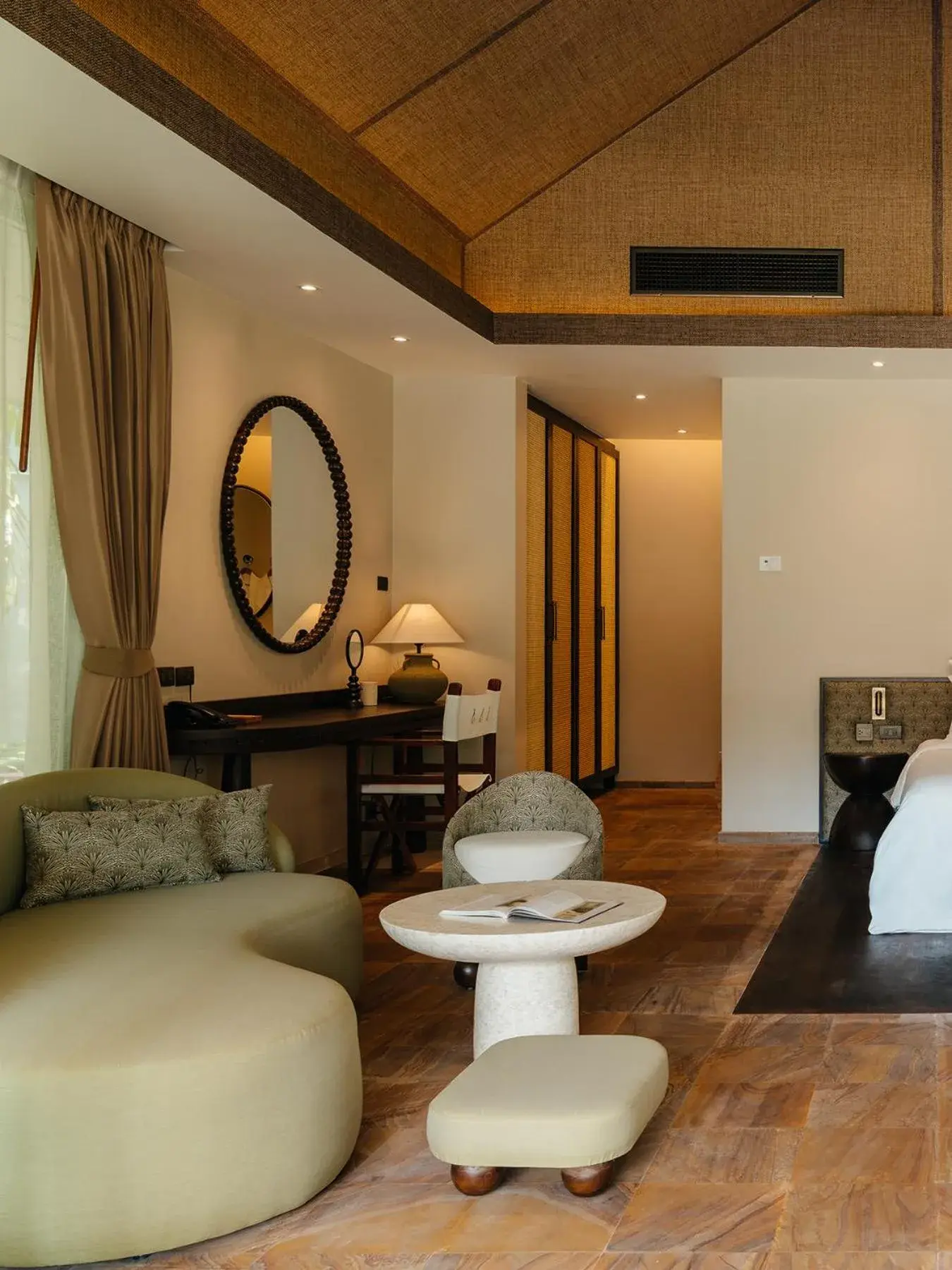 Espace salon d’une villa au Nikki Beach Resort & Spa Koh Samui