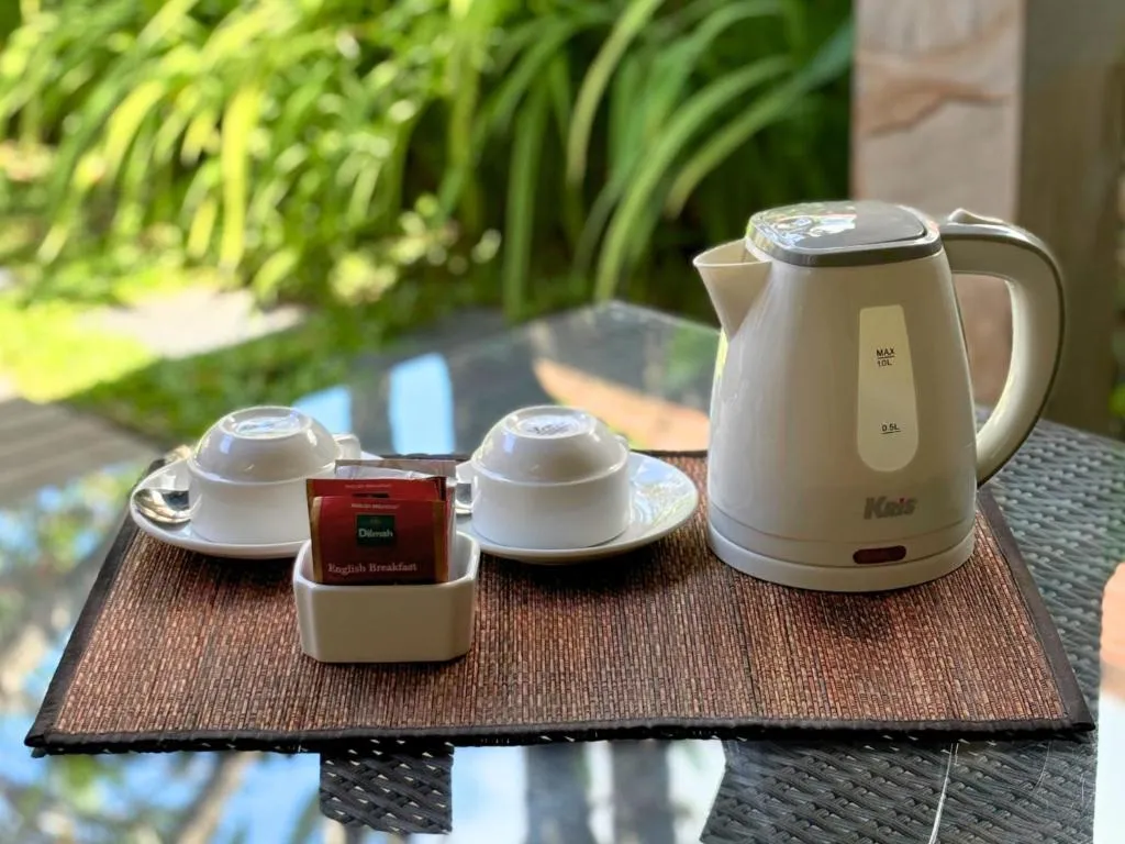 Tea set at Nyuh Bali Villas in Seminyak