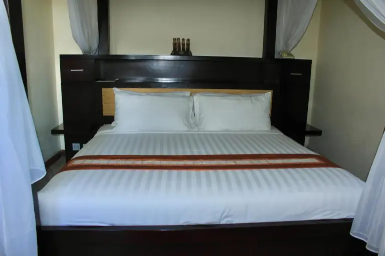 Cozy bedroom at O Villas Seminyak