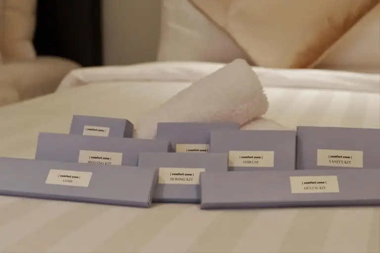 Artículos de tocador de cortesía en Oakwood Hotel & Residence Surabaya