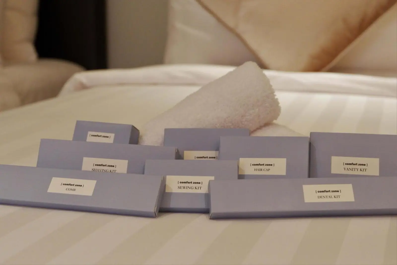 Artículos de tocador de cortesía en Oakwood Hotel & Residence Surabaya
