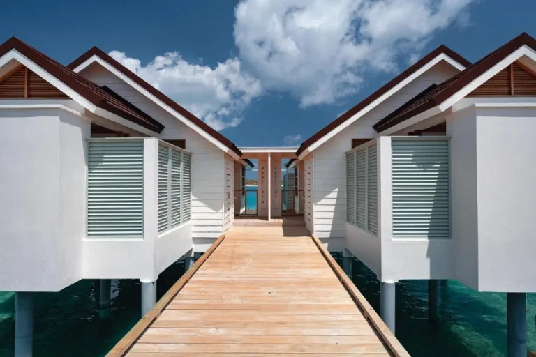 Overwater villas at OBLU SELECT Lobigili, Maldives