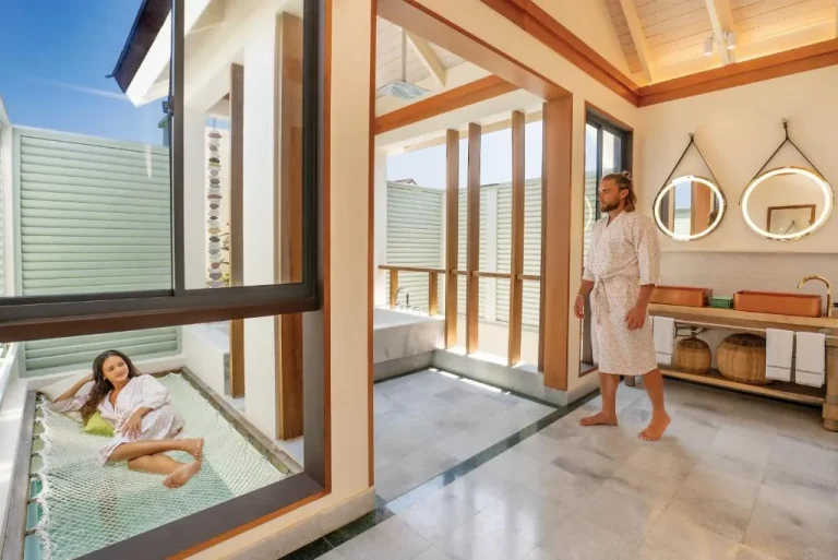 Spa area at OBLU SELECT Lobigili, Maldives